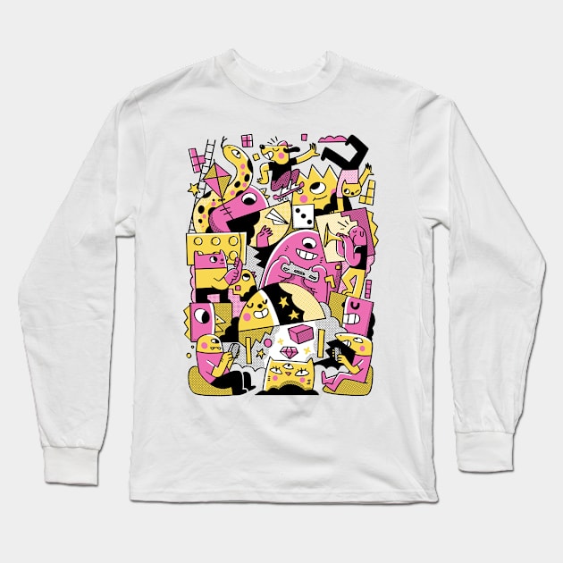 Let's Play Long Sleeve T-Shirt by geolaw